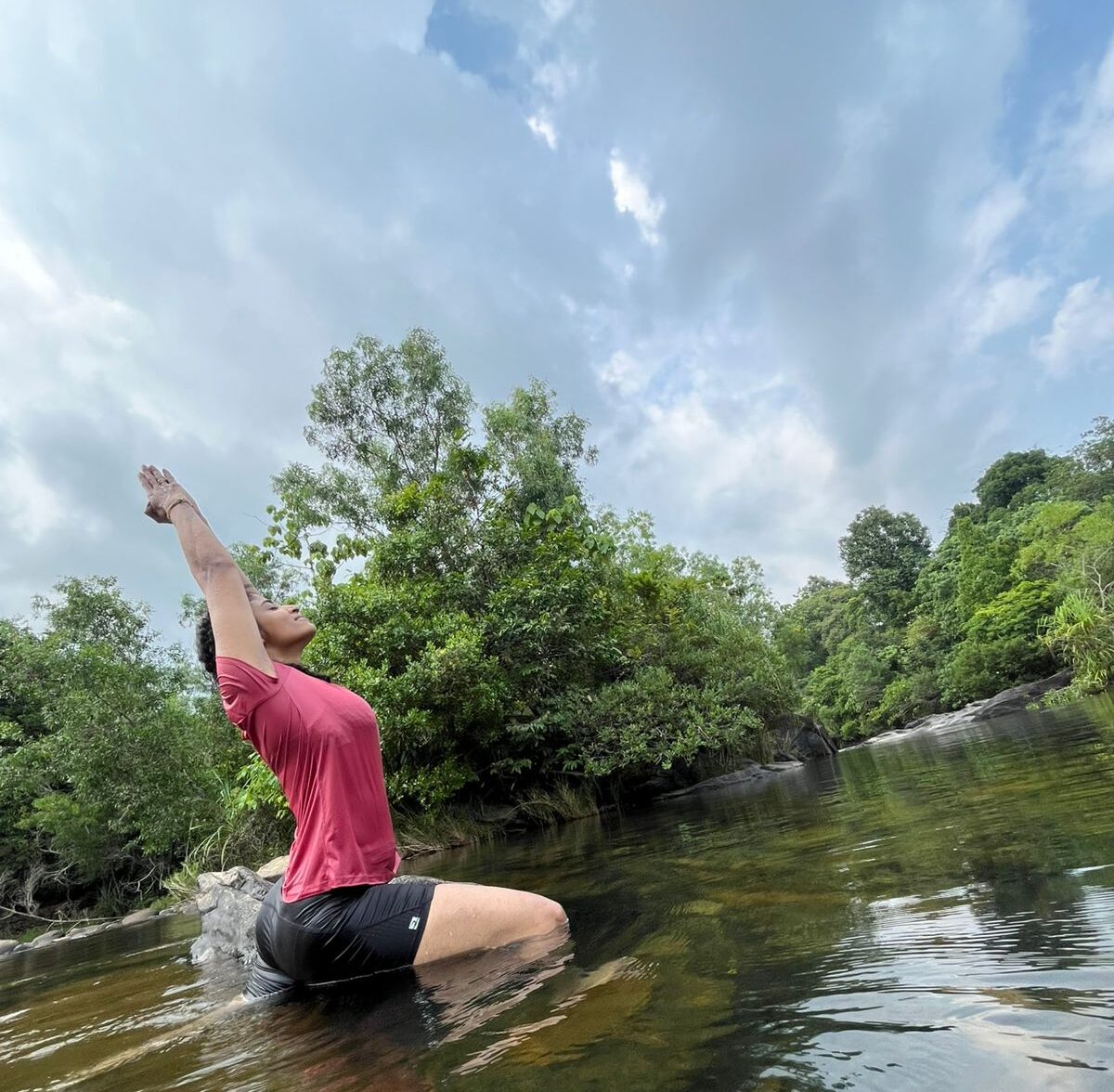 Anusha Shetty, yoga instructor in Bengaluru